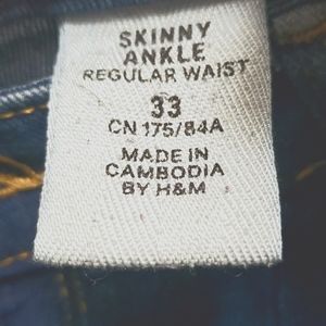Skinny Ankle Jeans